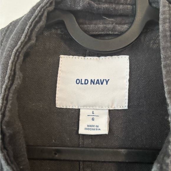 Old Navy Gray Military Field Jacket - Picture 2 of 3